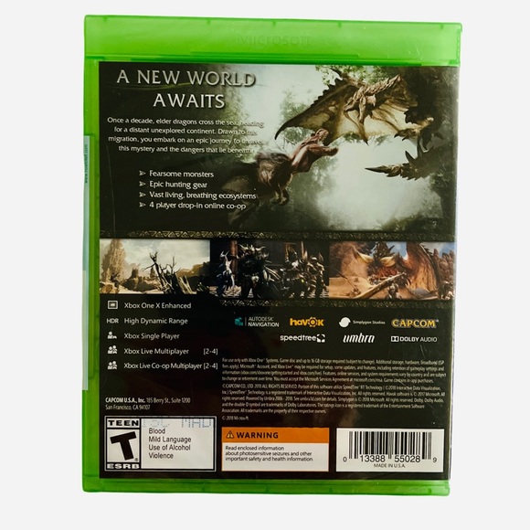 Monster Hunter: World Xbox One -New and Sealed- - Picture 2 of 7